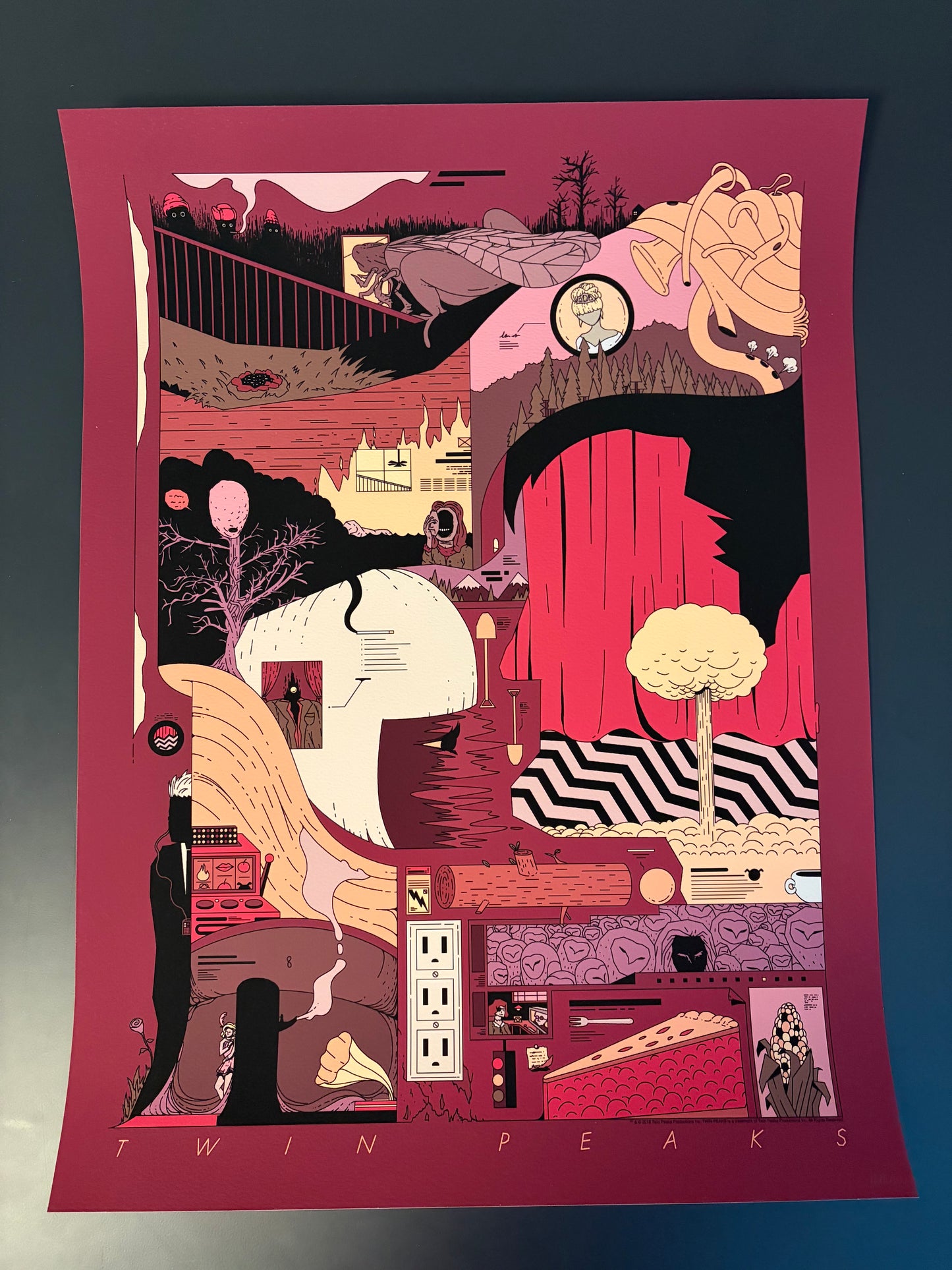 Twin Peaks Poster 2026 - Ori Toor