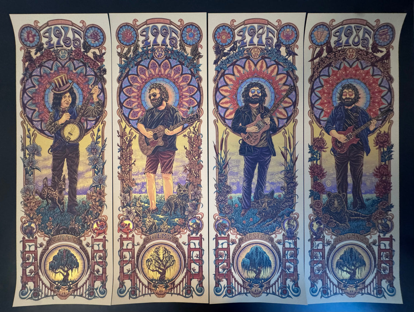 Jerry Garcia Seasons 2025 (Foil Variant / Set) - Luke Martin