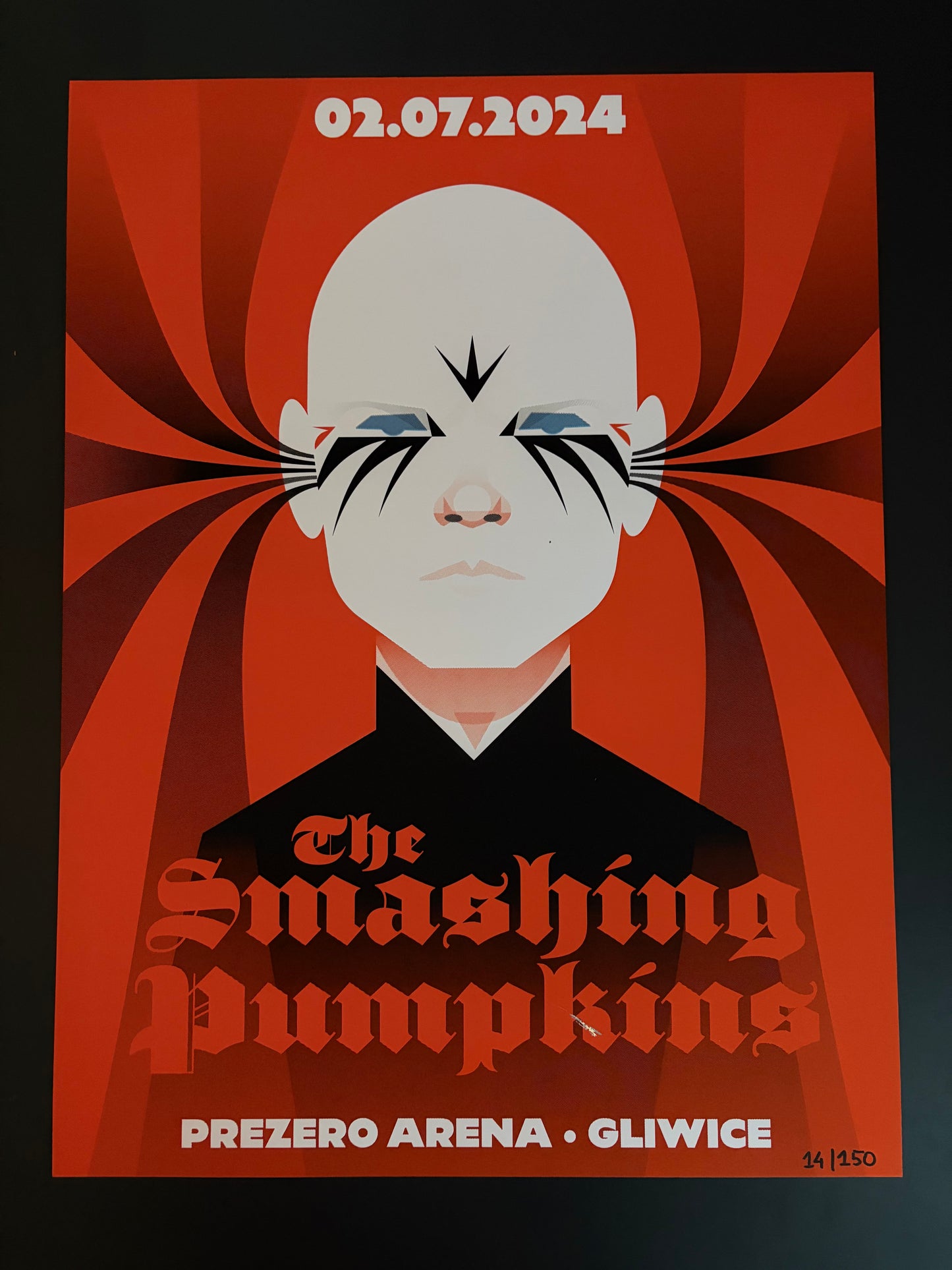 Smashing Pumpkins Poster Gliwice, Poland 2024 - Stanley Chow