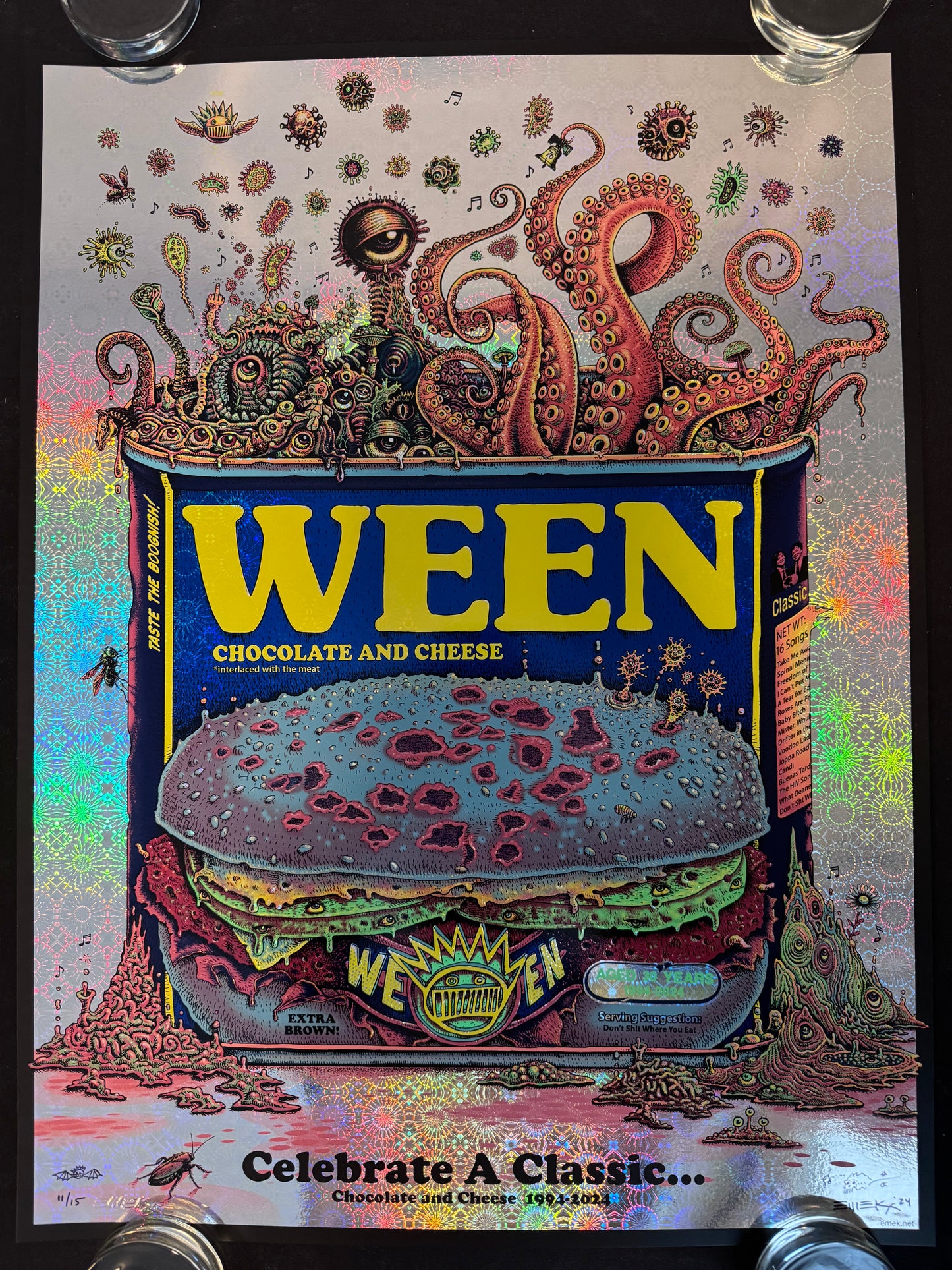 WEEN 30th Anniversary Chocolate & Cheese 2024 (Firework Foil) - Emek