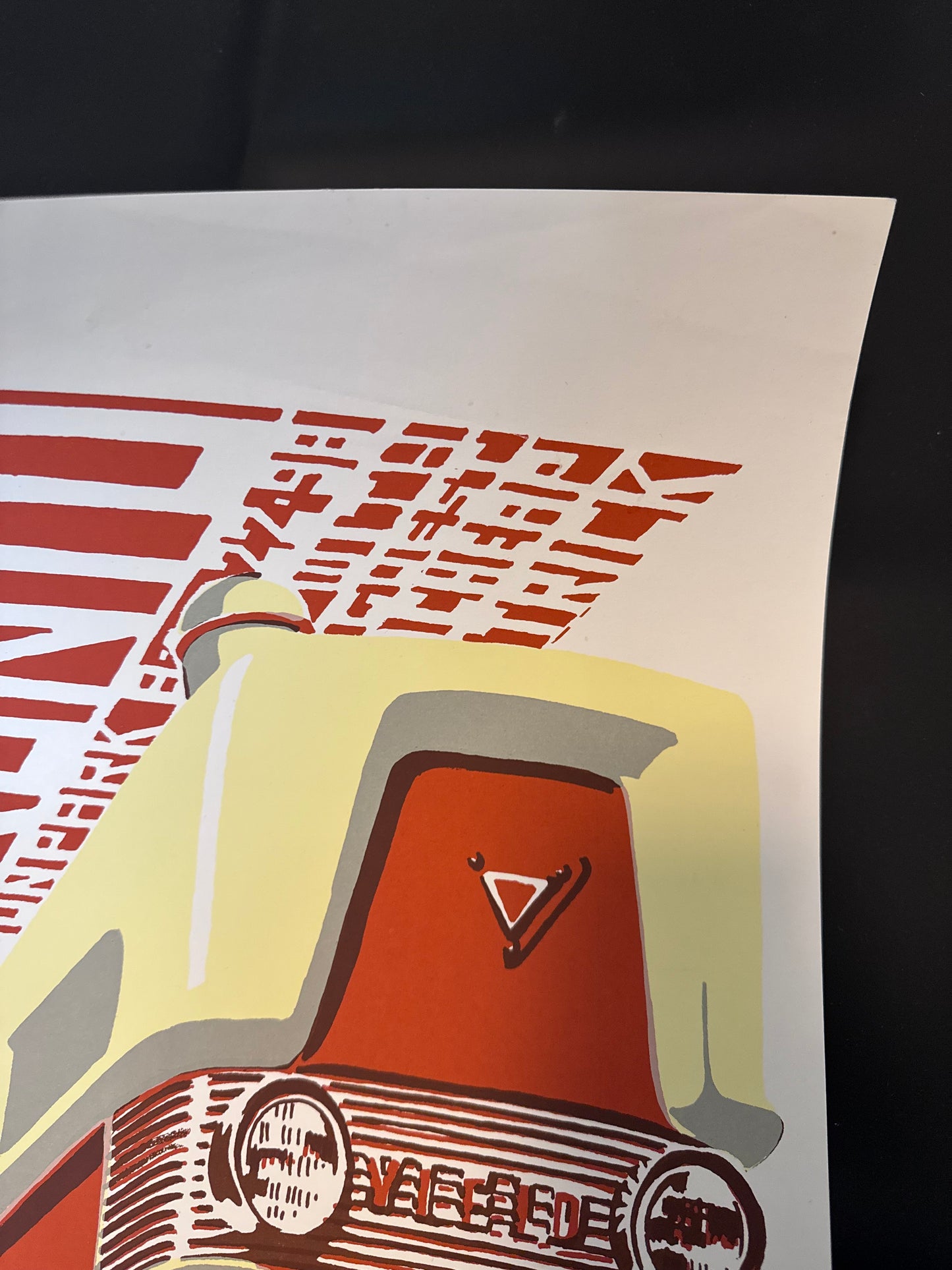 Pearl Jam Poster Montreal / Toronto, Canada 1998 - Ames Design