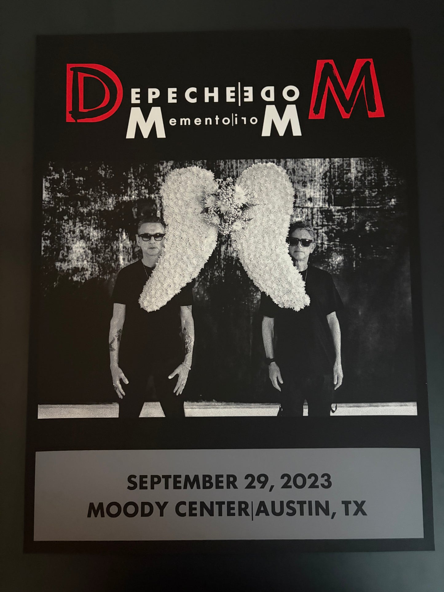 Depeche Mode Poster Austin, Texas 2023