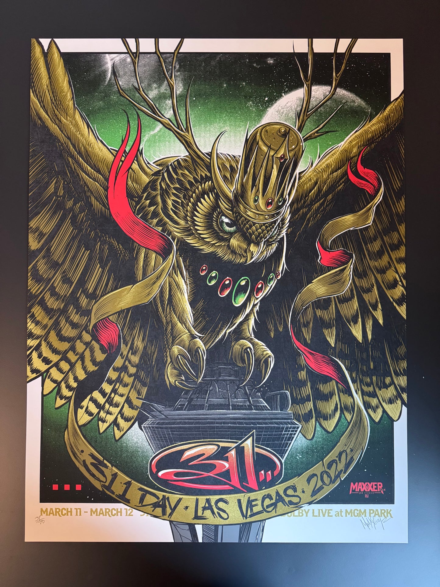 311 Poster Las Vegas, Nevada 2022 - Maxx242