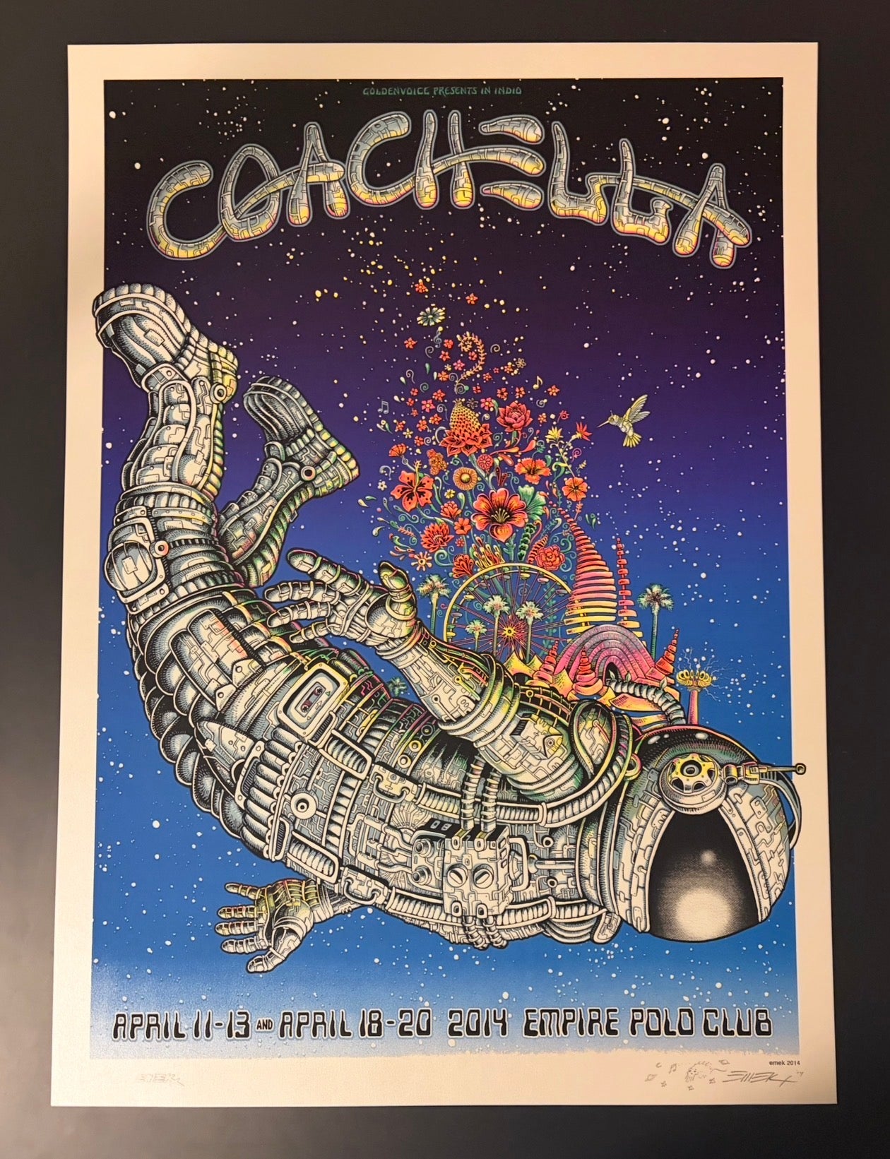 Coachella Indio, California 2014 (Blue Variant) - Emek