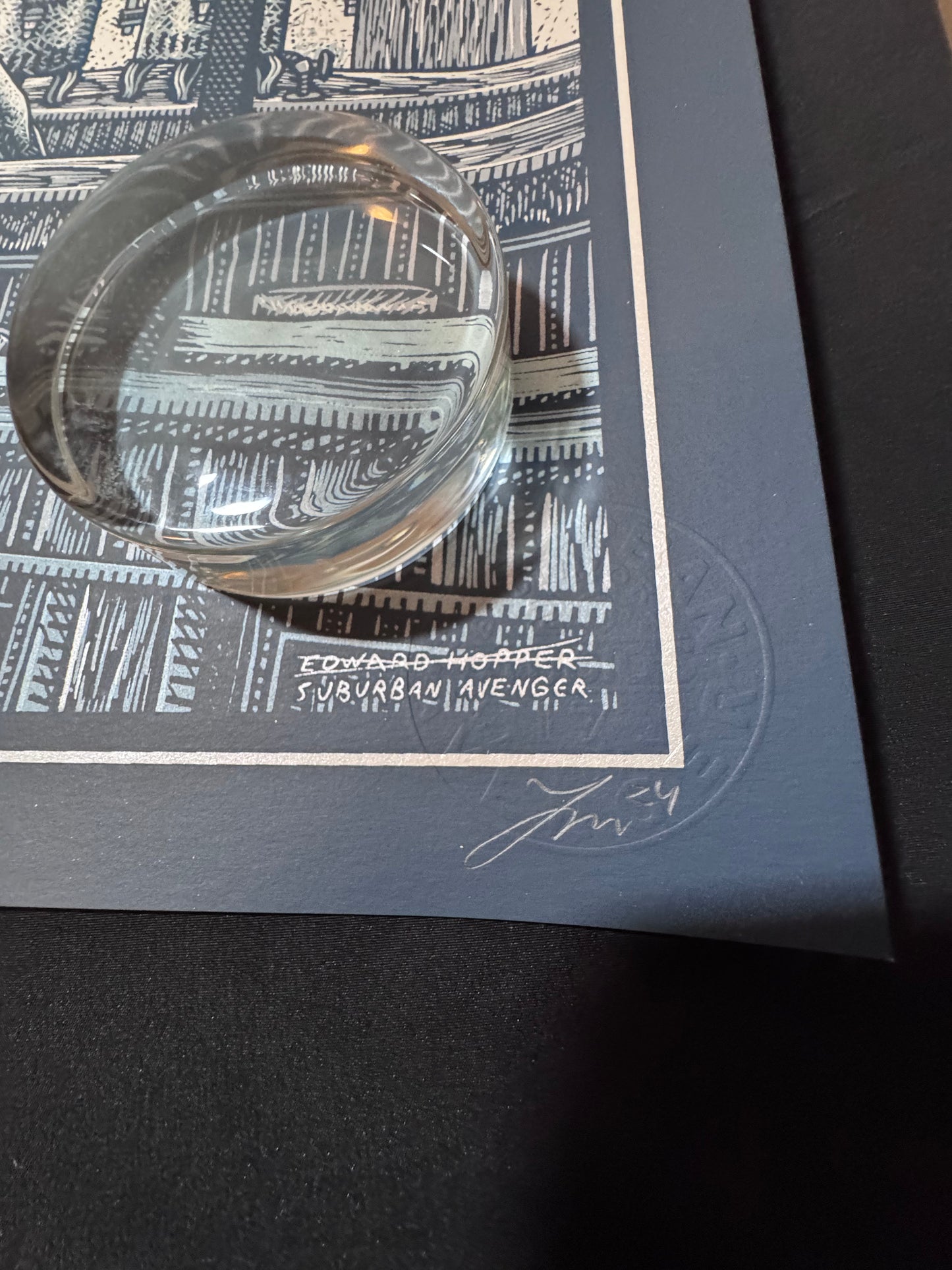 Dave Matthews Band Poster New York 2024 (Sketchbook Variant) - Luke Martin