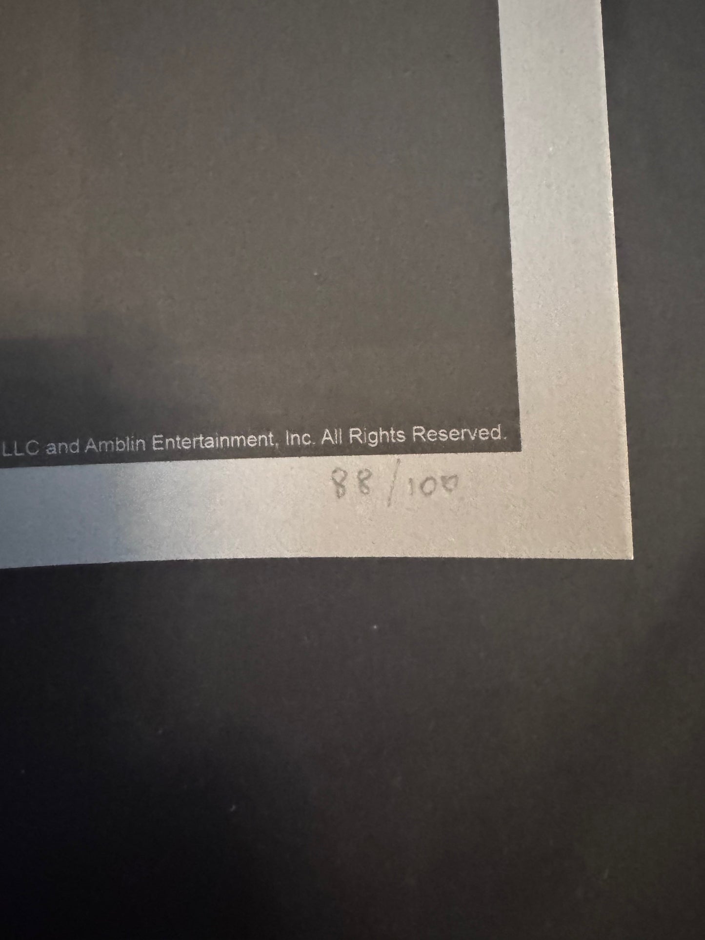 Jurassic Park Poster 2022 (Gray Edition) - Ben Harman