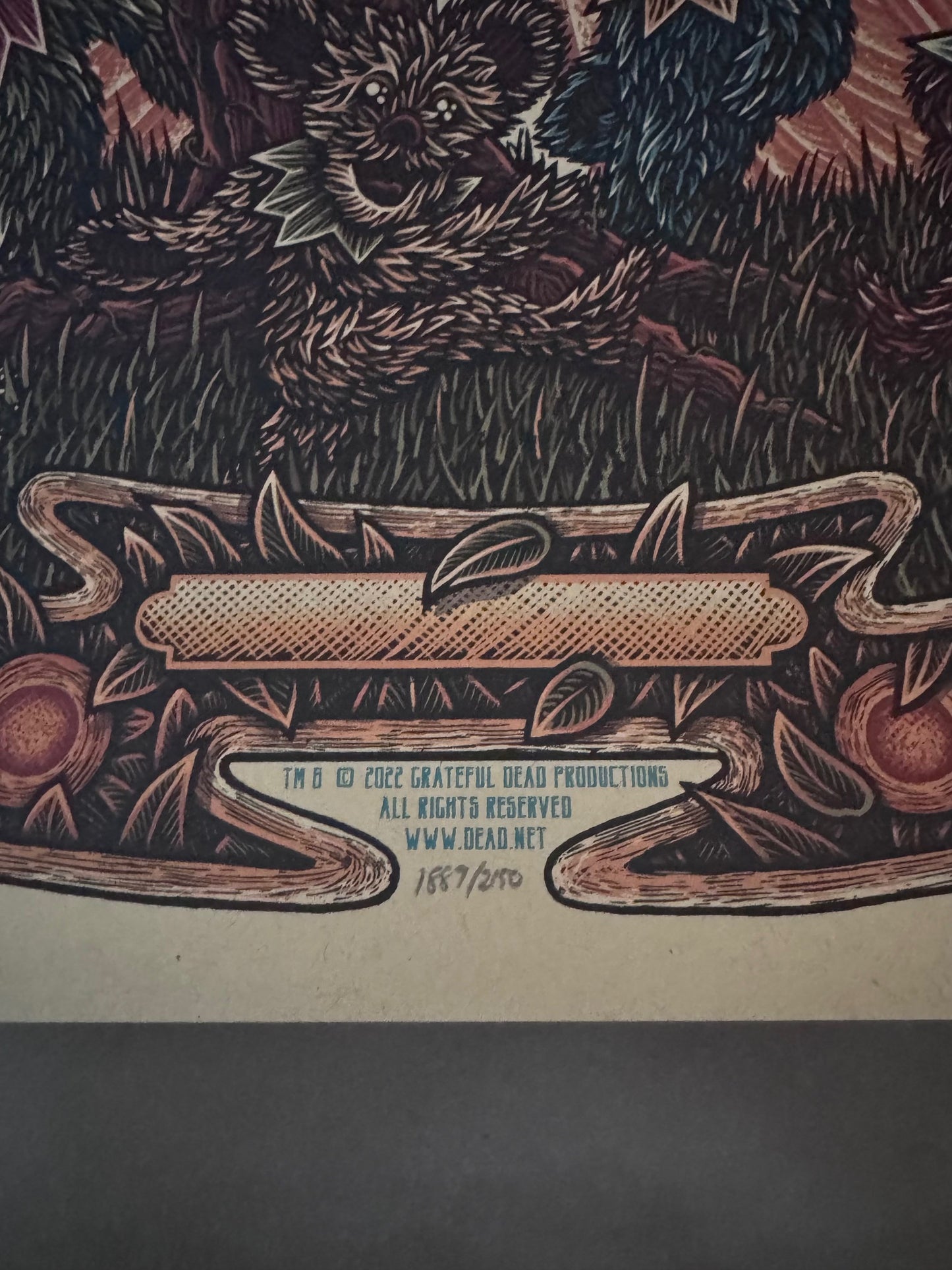 Grateful Dead Poster St. Stephen 2022 - Luke Martin