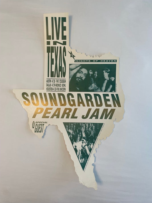 Soundgarden & Pearl Jam Texas 1992 - Brad Hale