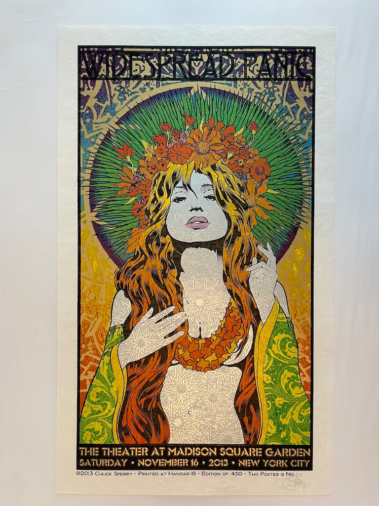 Widespread Panic New York City 2013 (Silver Hair) - Chuck Sperry