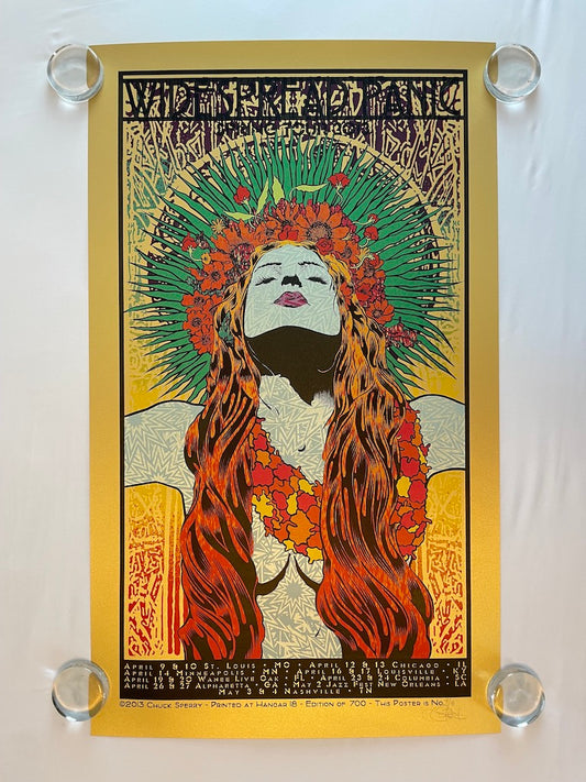 Widespread Panic Spring Tour 2013 (Gold) - Chuck Sperry