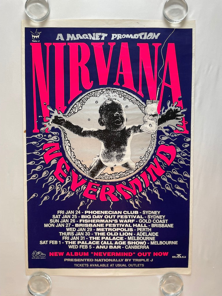 Nirvana Australia Tour 1992 - Ben Brown