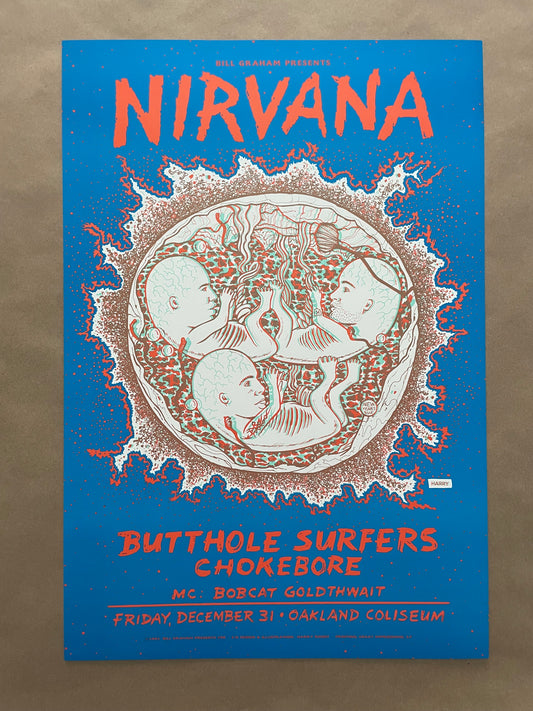 Nirvana Oakland, California 1993 - Harry Rossit