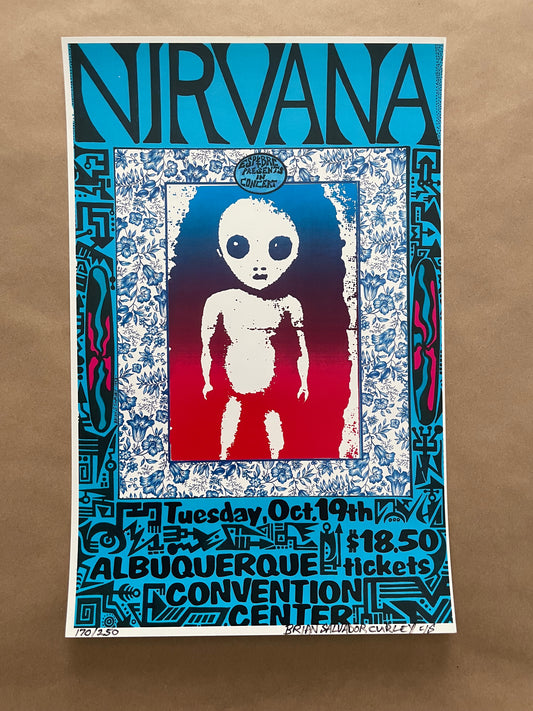 Nirvana Albuquerque, New Mexico 1993 - Brian Salvador Curley