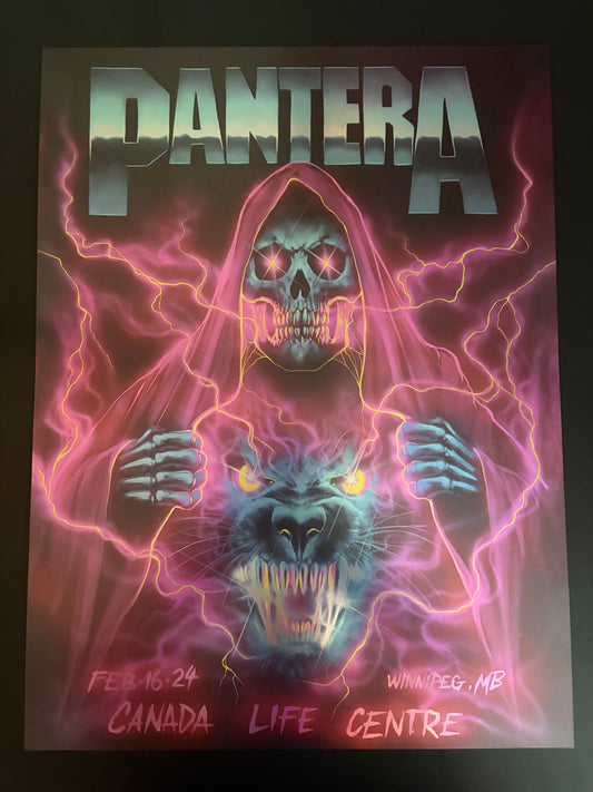 Pantera Poster Winnipeg, Manitoba 2024 (Foil) - Chad Keith