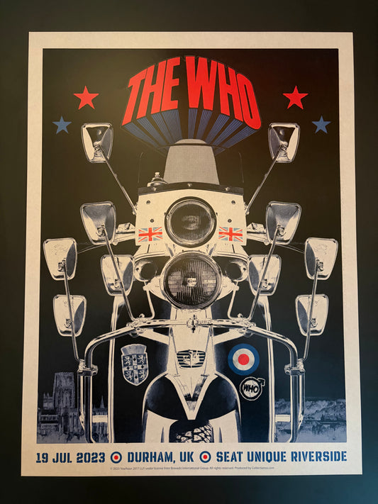 The Who Poster Durham, United Kingdom 2023 - Matt Needle