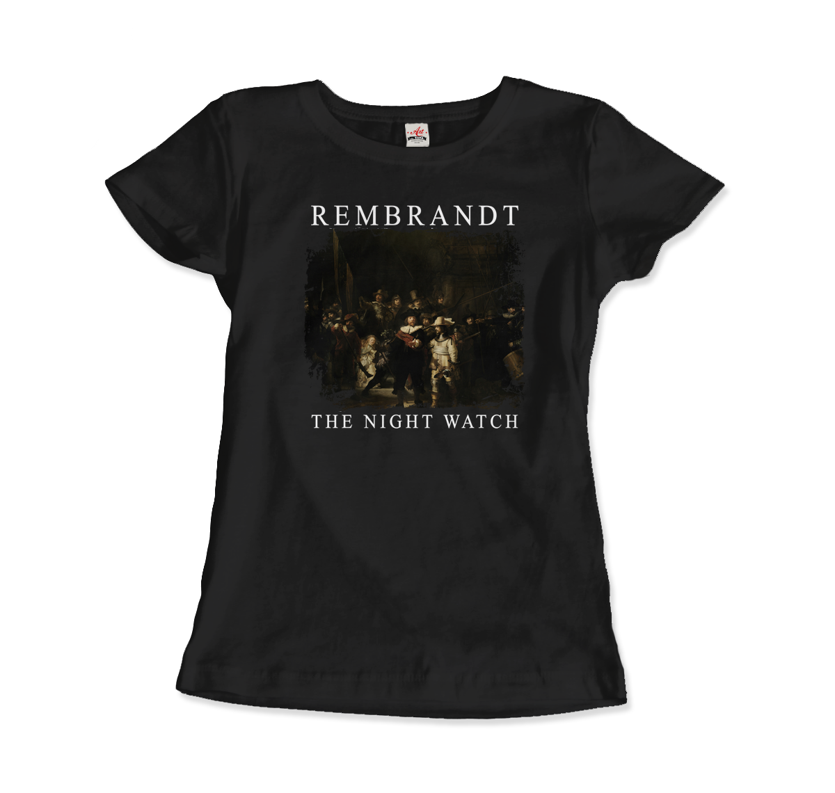 Rembrandt - The Night Watch 1642 Artwork T-Shirt-10