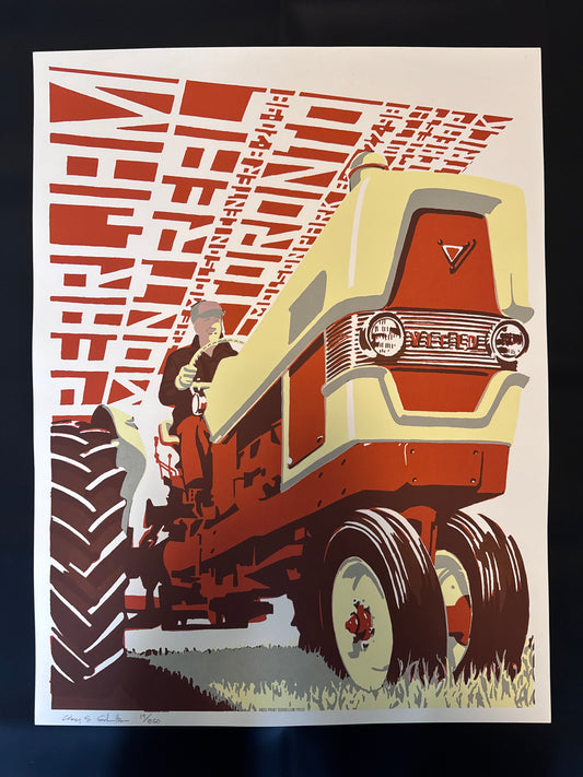 Pearl Jam Poster Montreal / Toronto, Canada 1998 - Ames Design