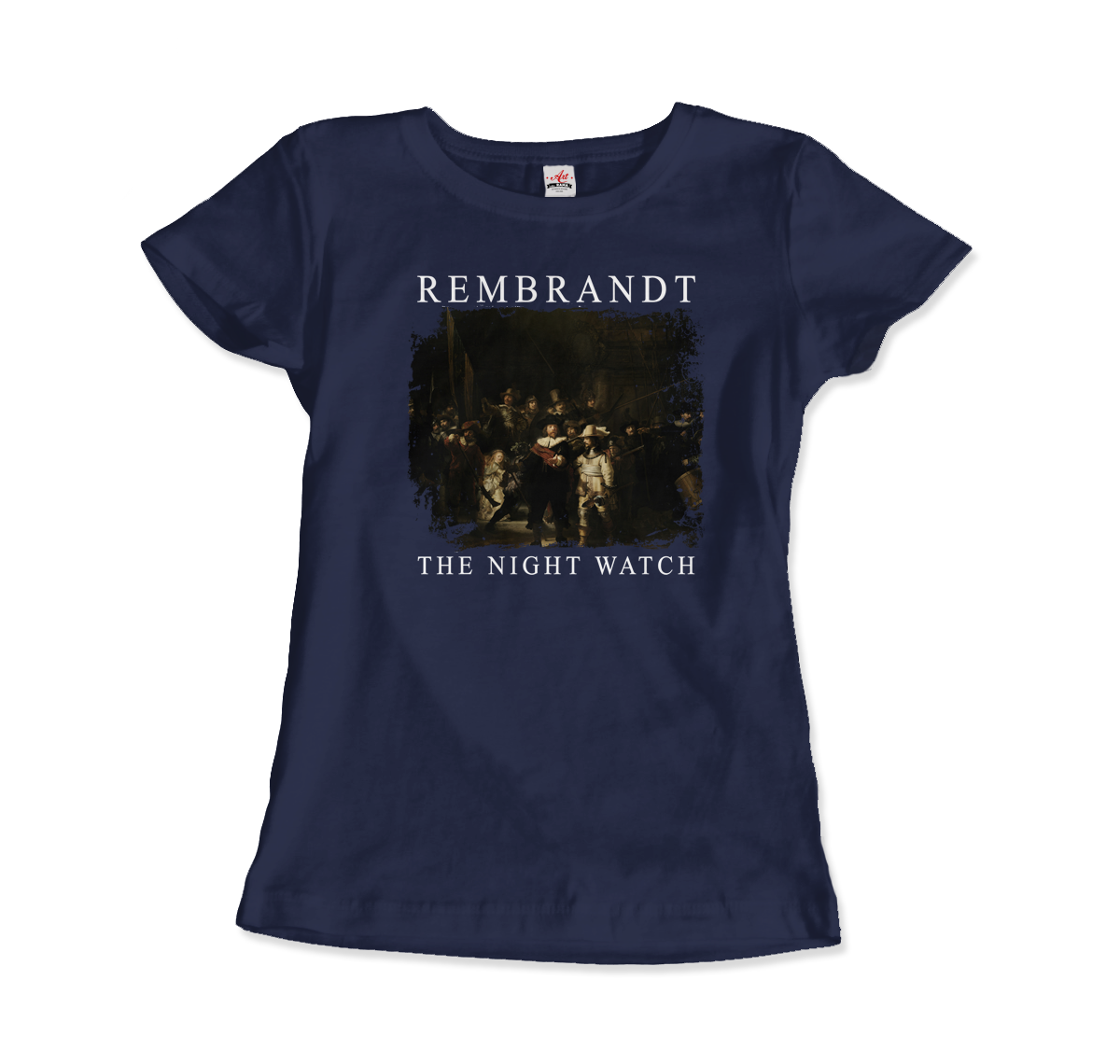 Rembrandt - The Night Watch 1642 Artwork T-Shirt-11