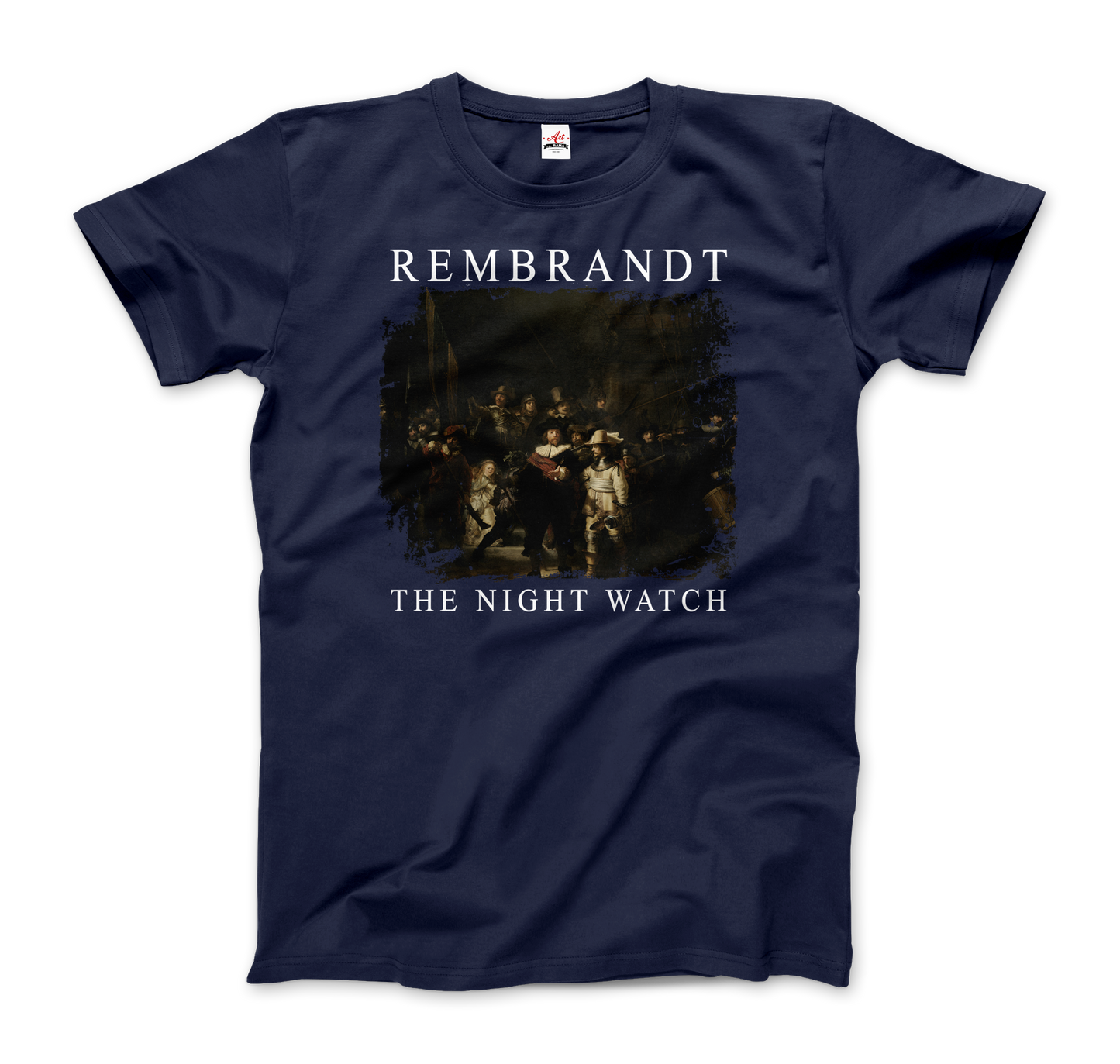 Rembrandt - The Night Watch 1642 Artwork T-Shirt-6