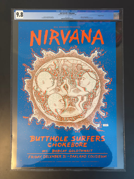 Nirvana Oakland, California 1993 - Harry Rossit