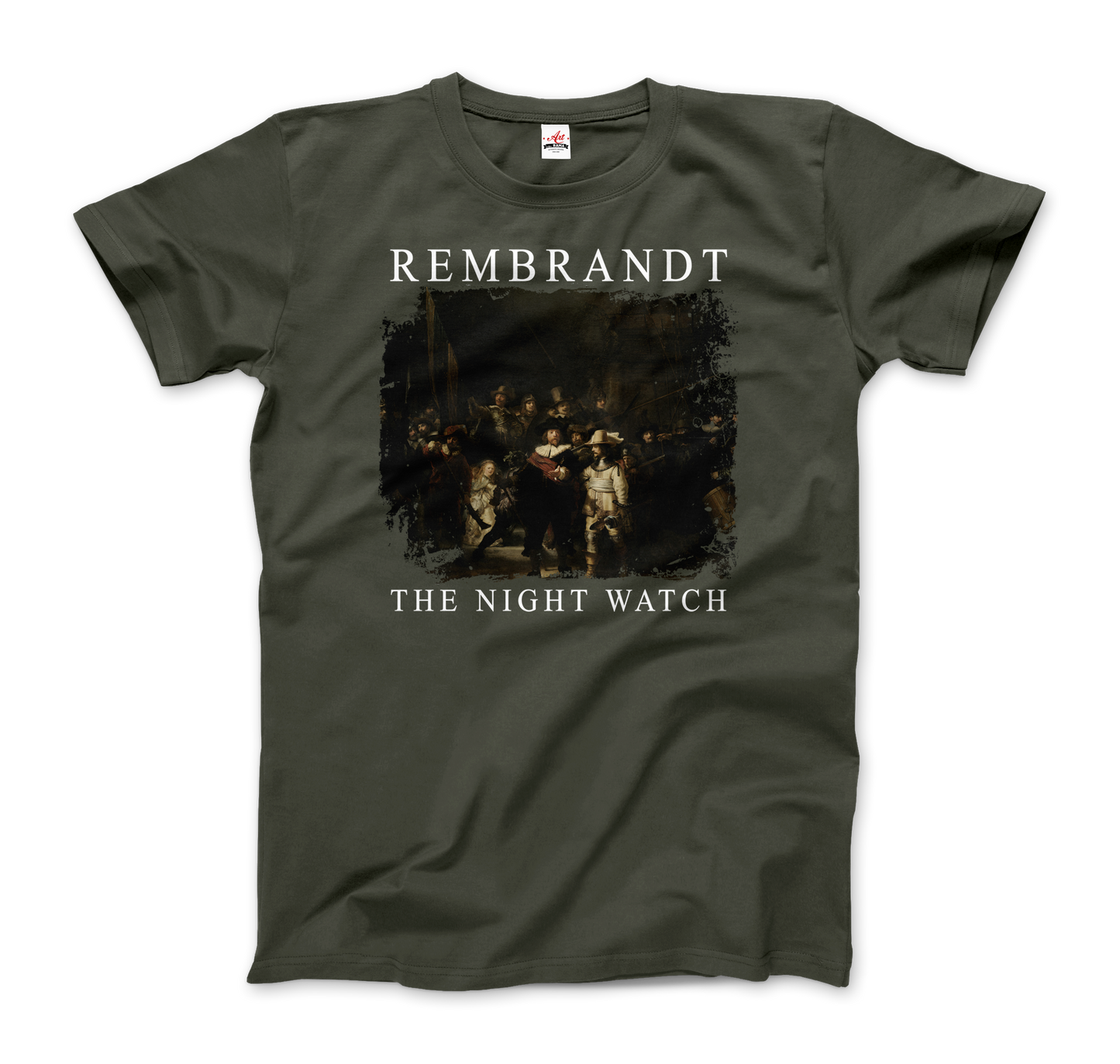 Rembrandt - The Night Watch 1642 Artwork T-Shirt-0