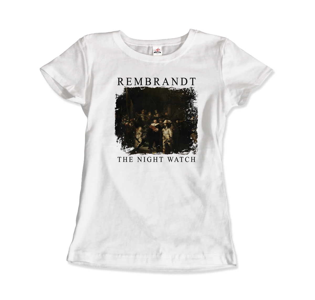 Rembrandt - The Night Watch 1642 Artwork T-Shirt-4