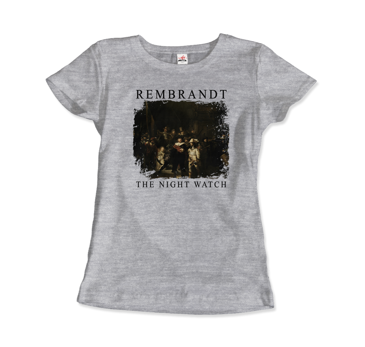 Rembrandt - The Night Watch 1642 Artwork T-Shirt-12