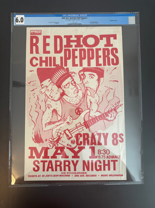 Red Hot Chili Peppers Portland, Oregon 1986 - Mike King