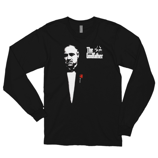 The Godfather 1972 Movie Don Corleone Long Sleeve Shirt-0