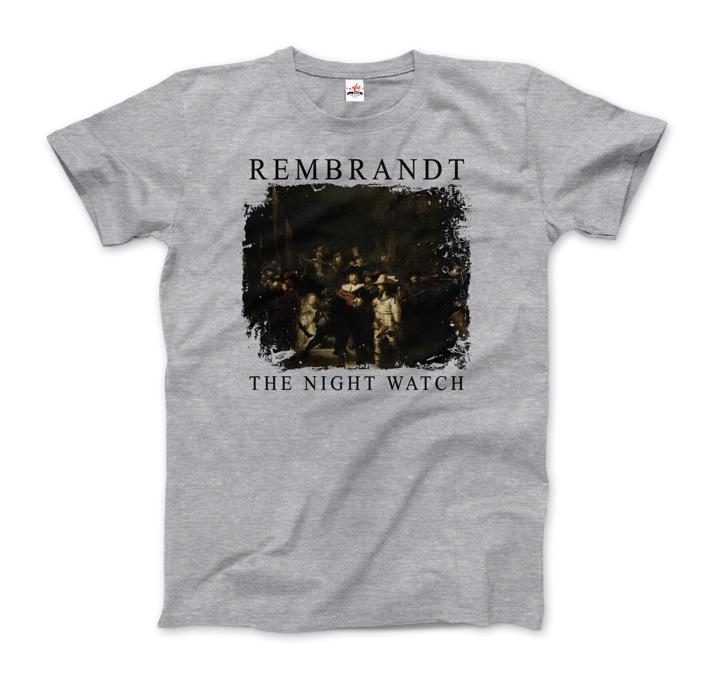 Rembrandt - The Night Watch 1642 Artwork T-Shirt-7