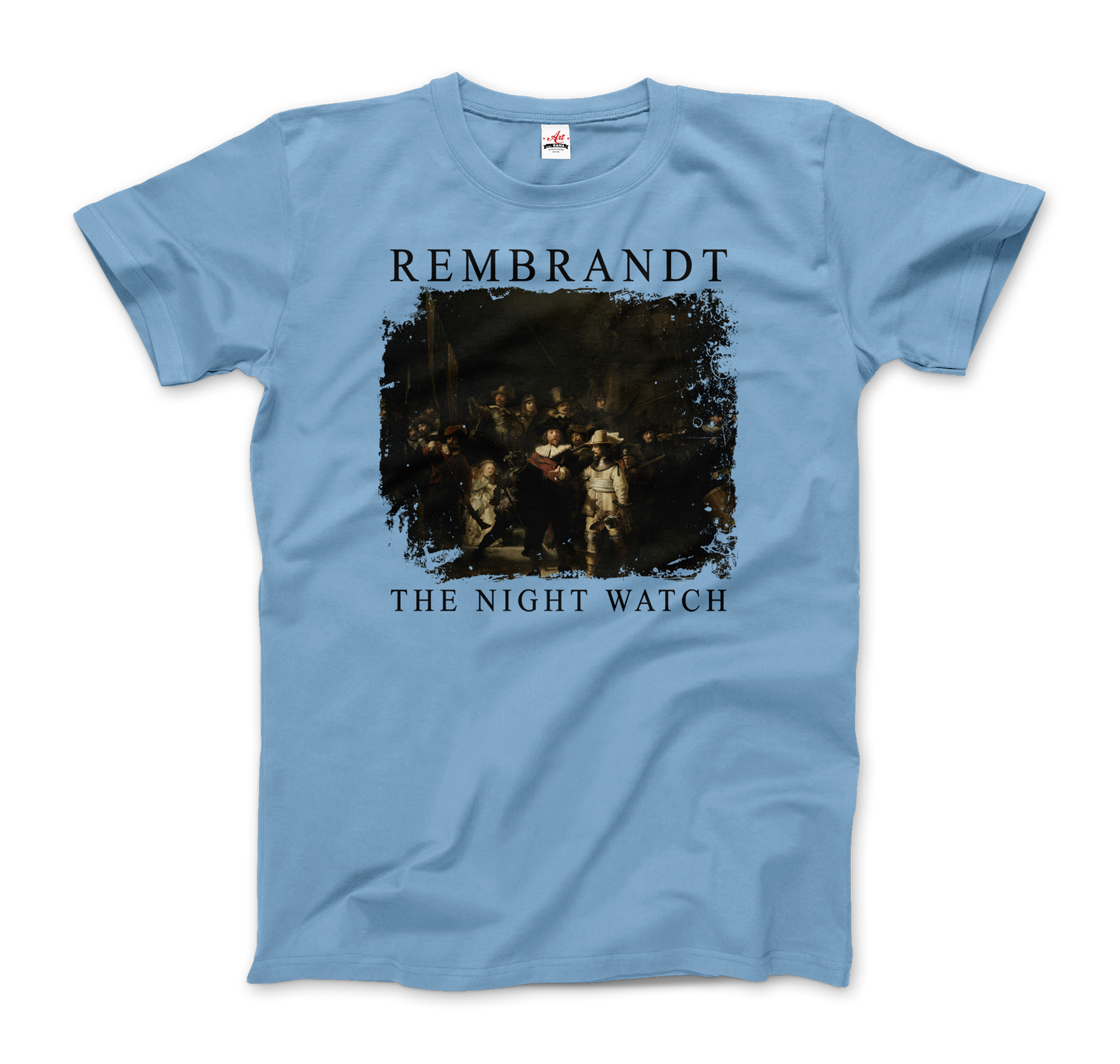 Rembrandt - The Night Watch 1642 Artwork T-Shirt-9