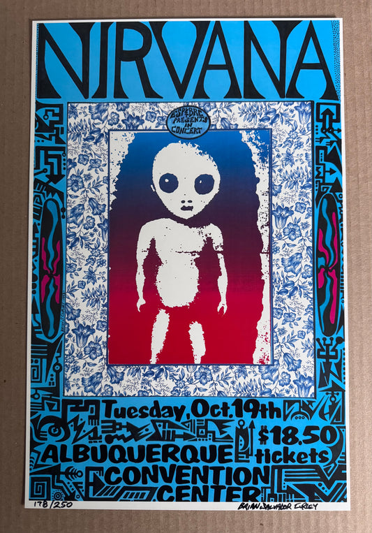 Nirvana Albuquerque, New Mexico 1993 - Brian Salvador Curley