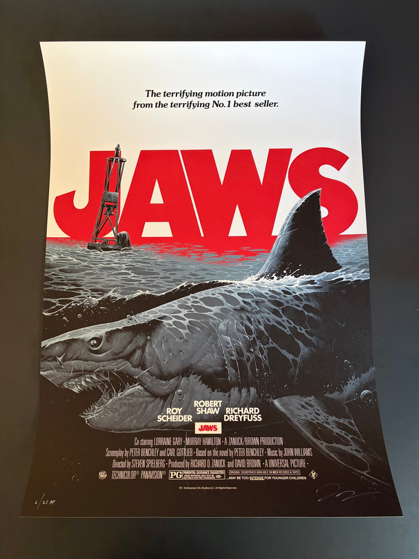 Jaws Poster 2024 - Luke Preece