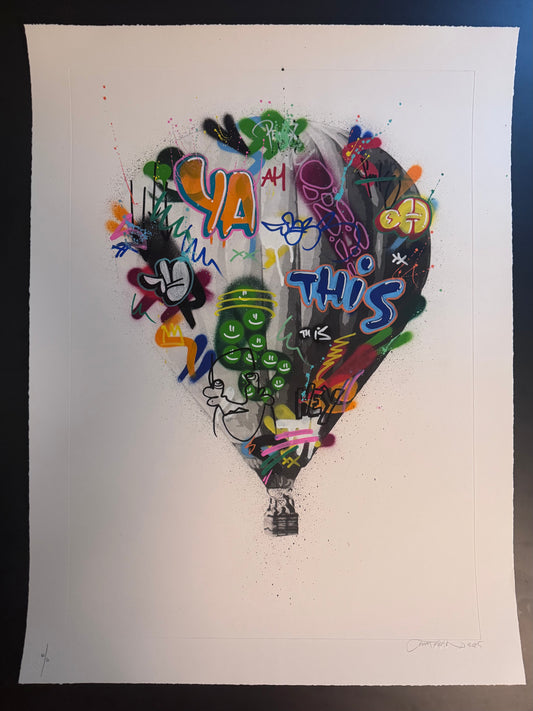 Balloon 2025 (Hand Finished Etching) - Martin Whatson