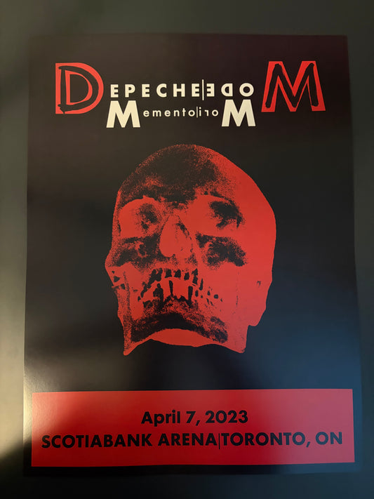 Depeche Mode Poster Toronto, Ontario 2023