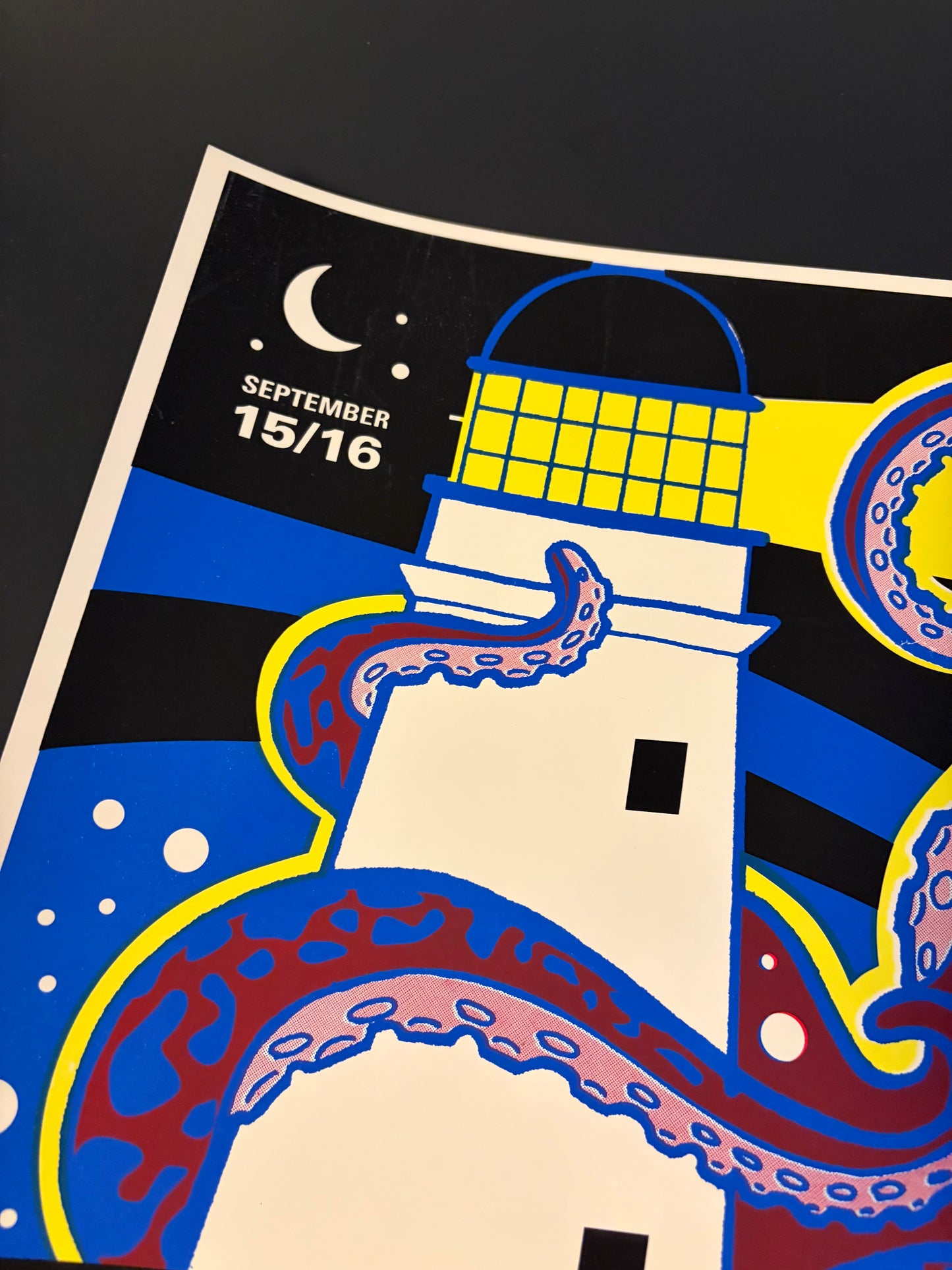 Pearl Jam Poster Boston / Mansfield, Massachusetts 1998 - Ames Design