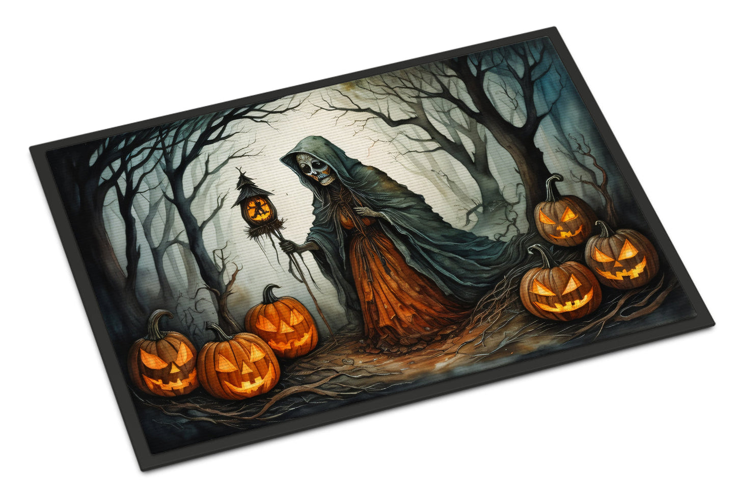 The Weeping Woman Spooky Halloween Doormat-0