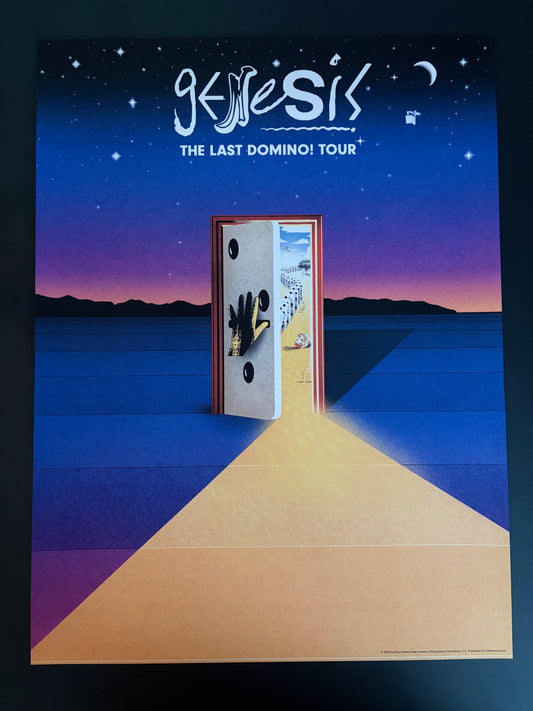 Genesis The Last Domino Tour Poster 2022 - Arian Buhler