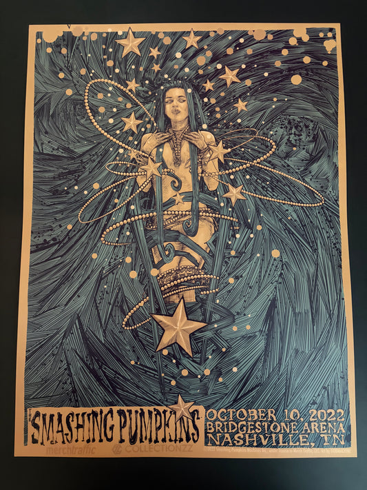 Smashing Pumpkins Poster Nashville, Tennessee 2022 - Godmachine
