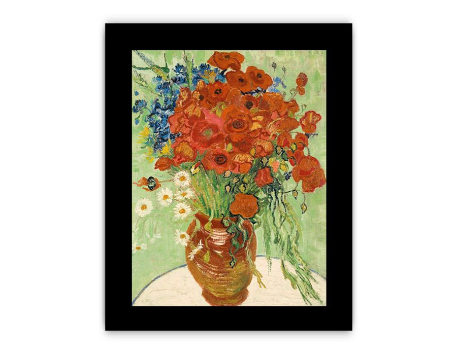 Wild flower - By Van Gogh Framed Print-3