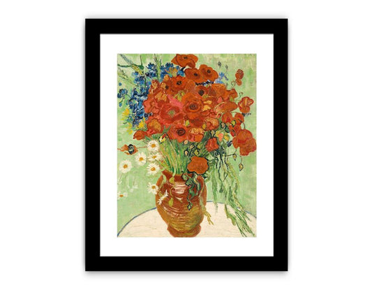 Wild flower - By Van Gogh Framed Print-0