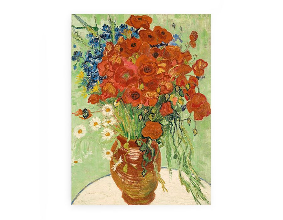 Wild flower - By Van Gogh Framed Print-1