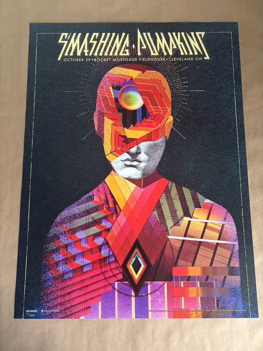Smashing Pumpkins Poster Cleveland, Ohio 2022 - Alex Eckman-Lawn