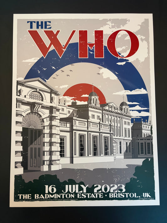 The Who Poster Bristol, United Kingdom 2023 - Derek Hatfield