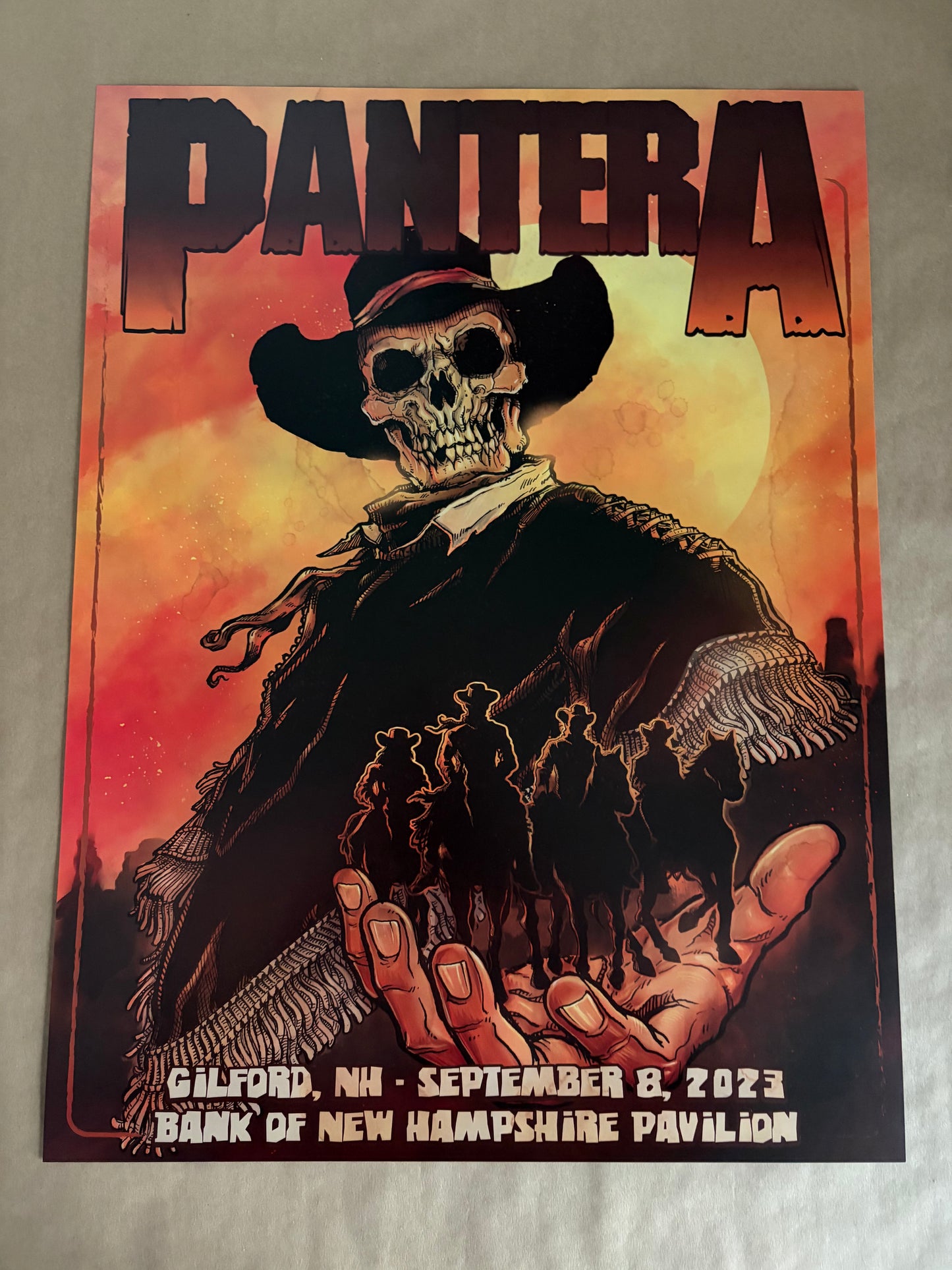 Pantera Poster Gilford, New Hampshire 2023 - Puis Calzada