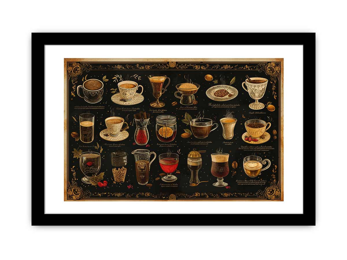 Coffee Framed Print-0