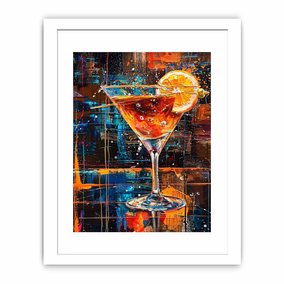 Cocktail Framed Print-1