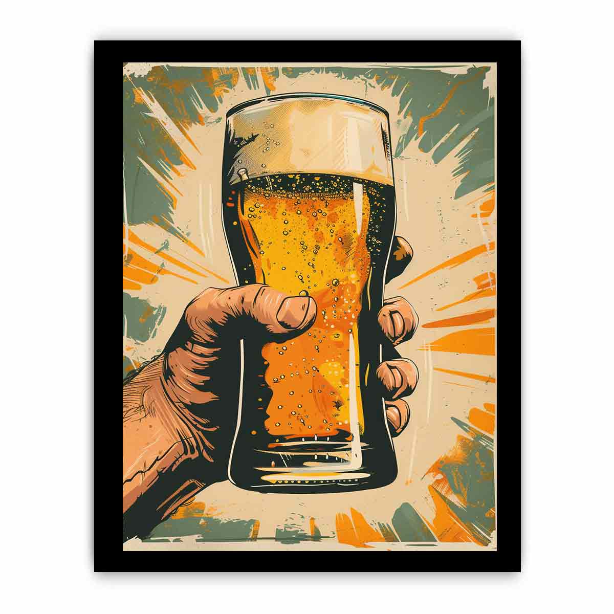 Beer Framed Print-2