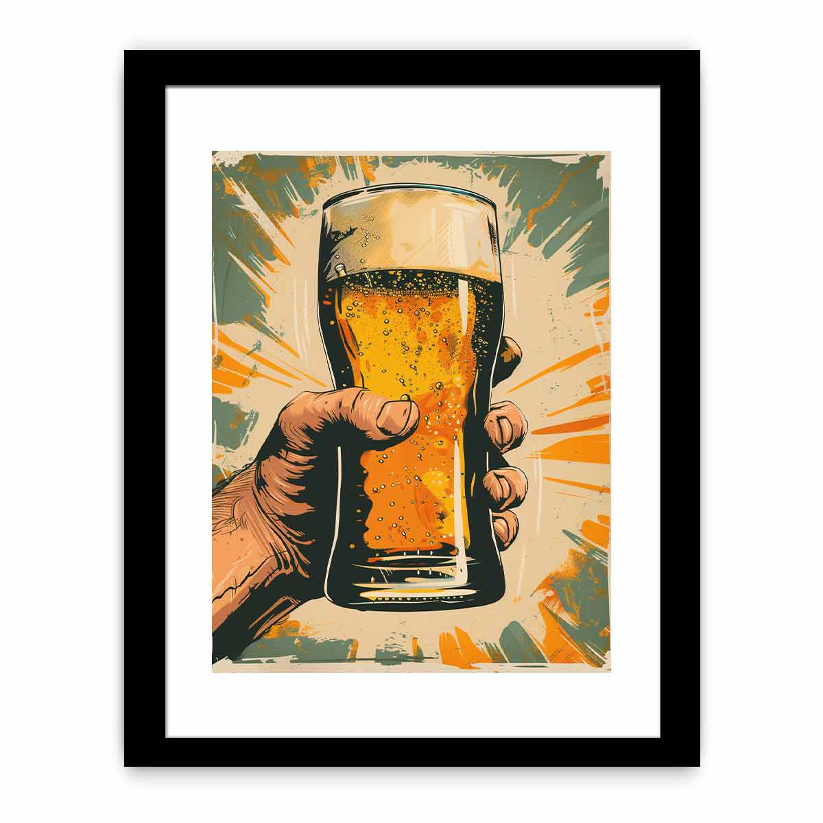 Beer Framed Print-0