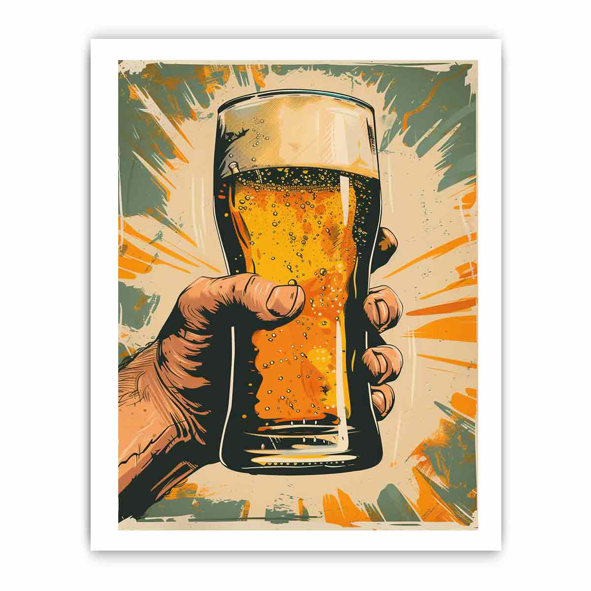 Beer Framed Print-3